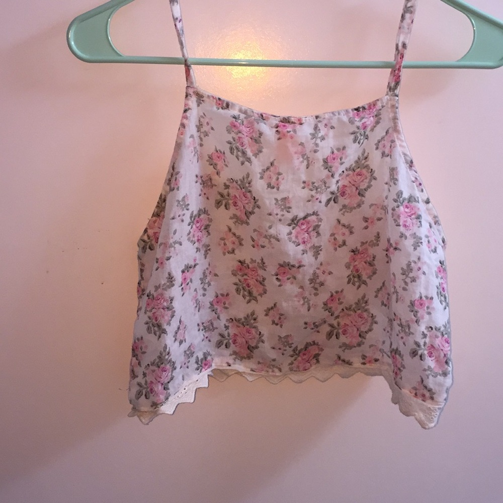Pattern crop top - Picture 2 of 2